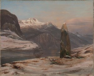Invierno en el Sognefjord