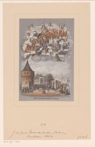 Portada para: Ámsterdam. Origen y derivación de los nombres de los canales, islas, plazas, calles, callejones, puentes, esclusas y torres de esta ciudad de Johan Coenraad Leich