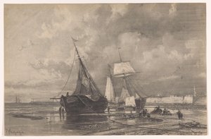 Vlissingen (título original del objeto) de Johan Conrad Greive (signed by artist)