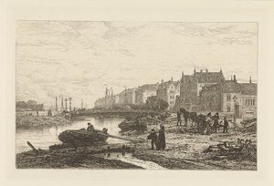 Vista de la Stadhouderskade de Johan Conrad Greive