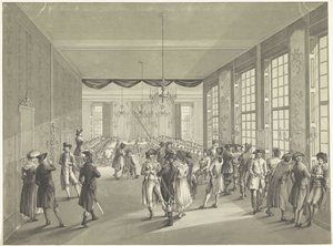 Asamblea General Central en La Haya, 1795 La Asamblea Central celebrada en St. Joris Doelen en La Haya en el año 1796 (título sobre el objeto) de Johan Daniël de Gijselaar