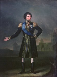 Karl XIV (aceite a bordo) de Johan Detloff Colberg