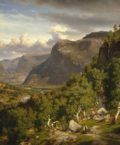 Desde Nes en Hallingdal de Johan Fredrik Eckersberg