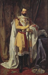 Carlos XV, rey de Suecia de Johan Fredrik Hockert