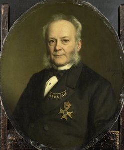 Pieter Mijer (1812-81). Gobernador general de las Indias Orientales Holandesas de Johan Heinrich Neuman