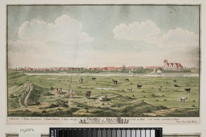 Prospecto de Præstø de Johan Jacob Bruun