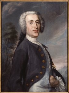 Retrato de Olof von Dalin (1708-1763), por Streng, Johan Joachim (1707-1763). Óleo sobre lienzo. Dimensiones: 79x58 cm. Museo Nacional de Estocolmo de Johan Joachim Streng