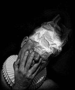 La muerte de un payaso (serie), 2014 (arte fotográfico arte digital)