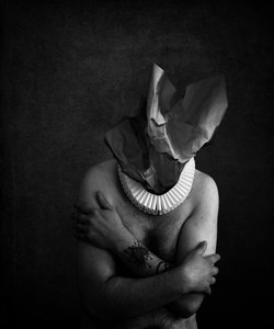 La muerte de un payaso (serie), 2014 (arte fotográfico arte digital)