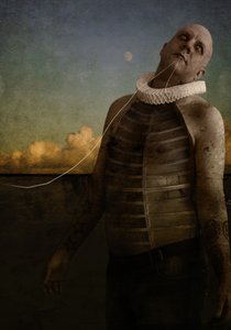 Es difícil ser hombre, 2014 (arte fotográfico arte digital) de Johan Lilja