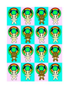 Rainbow children, 2014 (arte digital)