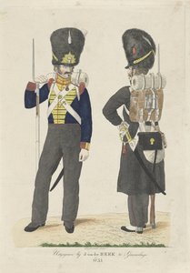 Dos soldados de infantería
