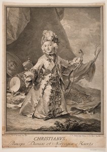 Christian VII de niño