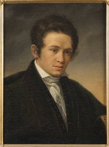 Retrato del poeta Karl August Nicander de Johan Olaf Sodermark