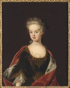 Marie Leczinska, reine de France - Retrato de Marie Leszczynska, reina de Francia (1703-1768), por Starbus, Johan (1679-1724). Óleo sobre lienzo