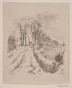 Alameda en Vallø de Johan Thomas Lundbye