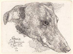 Cabeza de perro, Snip de Johan Thomas Lundbye