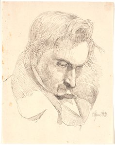 Retrato de uno de los hermanos del artista