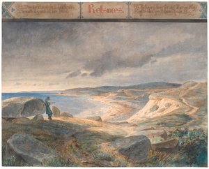 Refsnæs, paisaje costero de Johan Thomas Lundbye