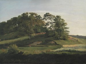 Colinas boscosas en Sørupvang de Johan Thomas Lundbye