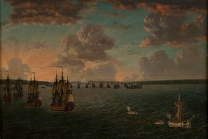 La Batalla de la Bahía de Vyborg el 3 de julio de 1790, 1791