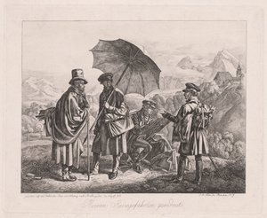 Los artistas en su viaje, 1819
