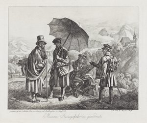 Los artistas en su viaje, pub. 1819