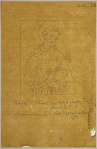 Aus: Sammlung von Umrissen und Durchzeichnungen, Band 2, Blatt 110 de Johann Anton Ramboux