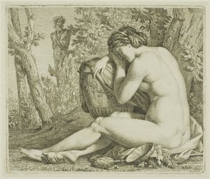 Descansando Bacante de Johann August Nahl II