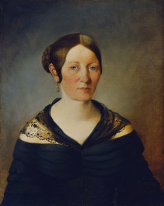 retrato de dama de Johann Baptist Reiter