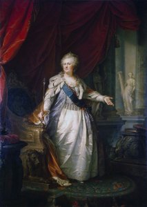 Retrato de la emperatriz Catalina II.