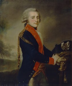 Retrato del Conde Artemy Ivanovich Lazarev 1768-1791, 1790s de Johann Baptist von Lampi the Elder