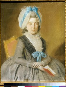 Retrato de la princesa Praskovya Ivanovna Galitzine (1734-1802) - Dibujo de Johann Bardou (1745-1788) - Retrato de la princesa Praskovya Ivanovna Golitsyna (1734-1802) - Pastel sobre pergamino de Johann Bardou (activo 1775-1788) - 48x44,3 cm - Estado Trety de Johann Bardou