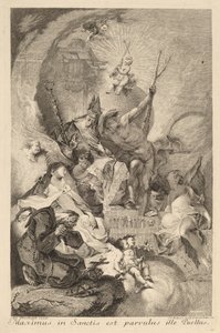 Cuatro Santos de Johann Beheim after Franz Anton Maulbertsch