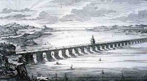 El Gran Puente Chino, entre Focheu y Nantai, China, de 