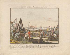 Asedio de la fortaleza rusa Nyslott en Finlandia, 1788