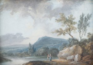 paisaje de Johann Christian Brand