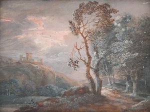 paisaje de Johann Christian Brand