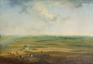 Laxenburg de Hayd Lusthaus contra Maria Lanzendorf de Johann Christian Brand