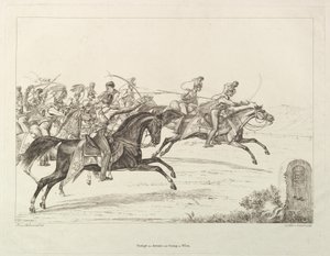 Lanceros Austriacos, principios del siglo XIX