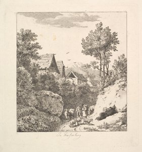 En Regenberg, 1815 de Johann Christian Erhard