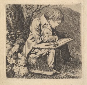 El artista Hoffman, 1815 de Johann Christian Erhard