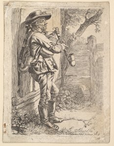 El Gaitero, 1819 de Johann Christian Erhard