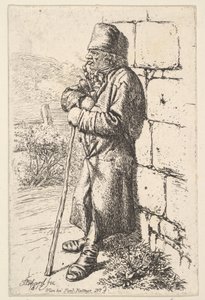 El fumador de tabaco, 1817