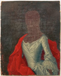 Estudio de vestuario de una dama