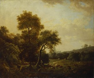 Paisaje de Johann Christian Klengel