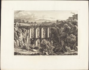 En Civita Castellana de Johann Christian Reinhart