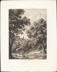 En Tívoli de Johann Christian Reinhart