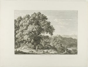 Castillo de Gandolfo de Johann Christian Reinhart