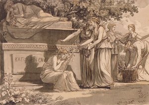 J C Reinhart Arcadia 1785 de Johann Christian Reinhart